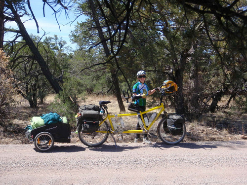 A break along the topout.